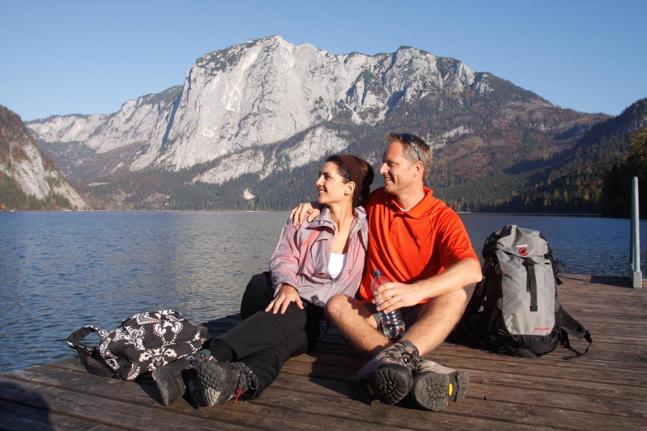 Gasthof Zum Hirschen Hotell Altaussee Exteriör bild