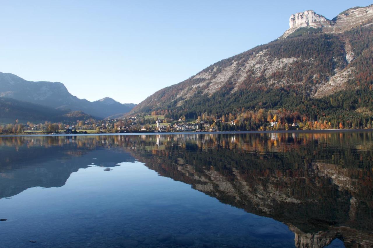 Gasthof Zum Hirschen Hotell Altaussee Exteriör bild